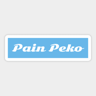 Pain Peko Pekora Blue! Sticker